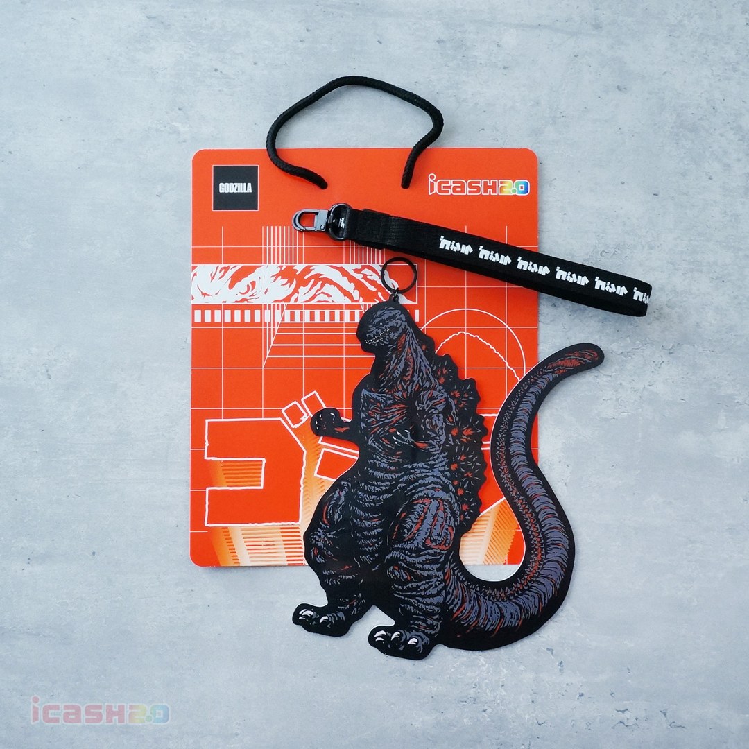 「巨大哥吉拉 icash2.0」霸氣外露