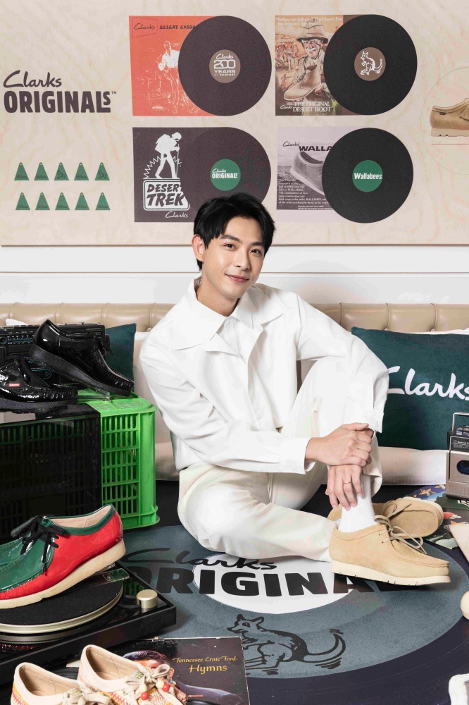 連晨翔演繹 Clarks 英倫風格
