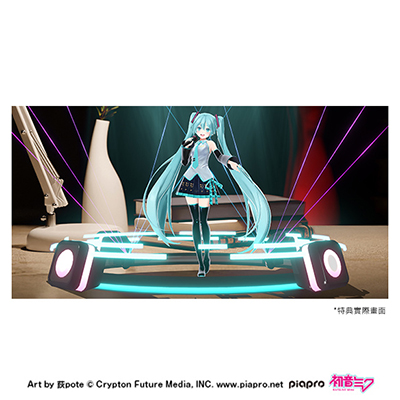 Sony LinkBuds Fit和初音未來合作版內容物_數位Figure「HoloModels」