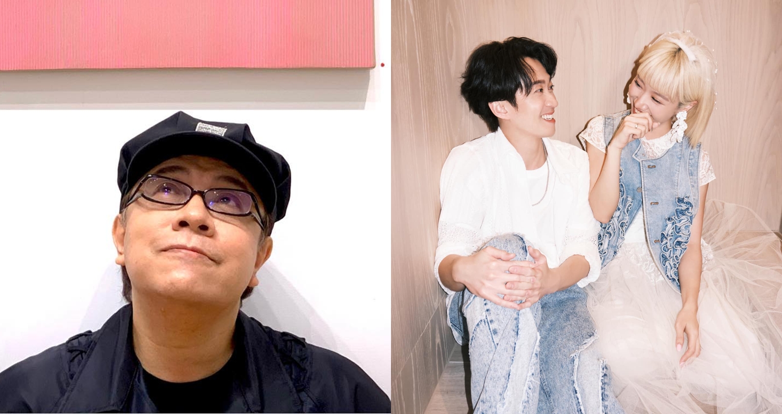 LuLu跟陳漢典結婚，被蔡康永狂虧。（圖：臉書）