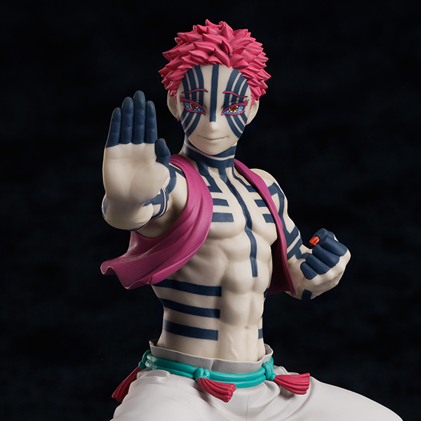 《鬼滅之刃》阿三哥、炎柱模型「再販售」！猗窩座附設「破壞殺・羅針」特別台座、大哥經典插畫笑顏一同回歸