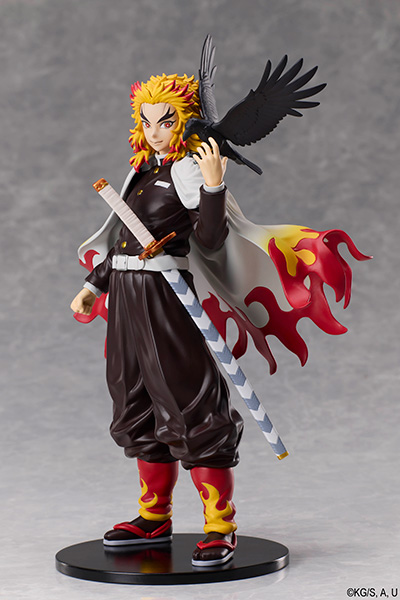 《鬼滅之刃》阿三哥、炎柱模型「再販售」！猗窩座附設「破壞殺・羅針」特別台座、大哥經典插畫笑顏一同回歸