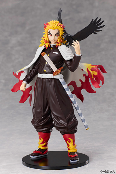 《鬼滅之刃》阿三哥、炎柱模型「再販售」！猗窩座附設「破壞殺・羅針」特別台座、大哥經典插畫笑顏一同回歸