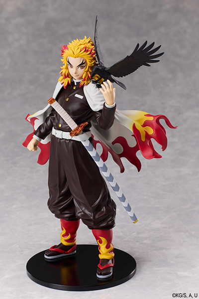 《鬼滅之刃》阿三哥、炎柱模型「再販售」！猗窩座附設「破壞殺・羅針」特別台座、大哥經典插畫笑顏一同回歸