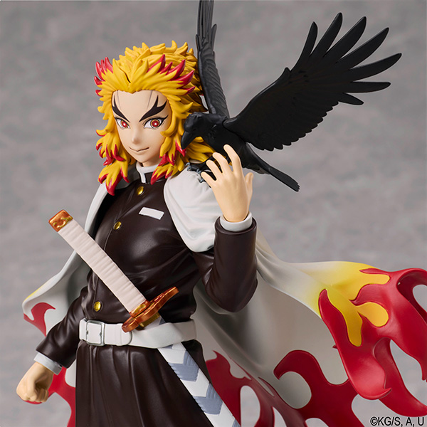 《鬼滅之刃》阿三哥、炎柱模型「再販售」！猗窩座附設「破壞殺・羅針」特別台座、大哥經典插畫笑顏一同回歸