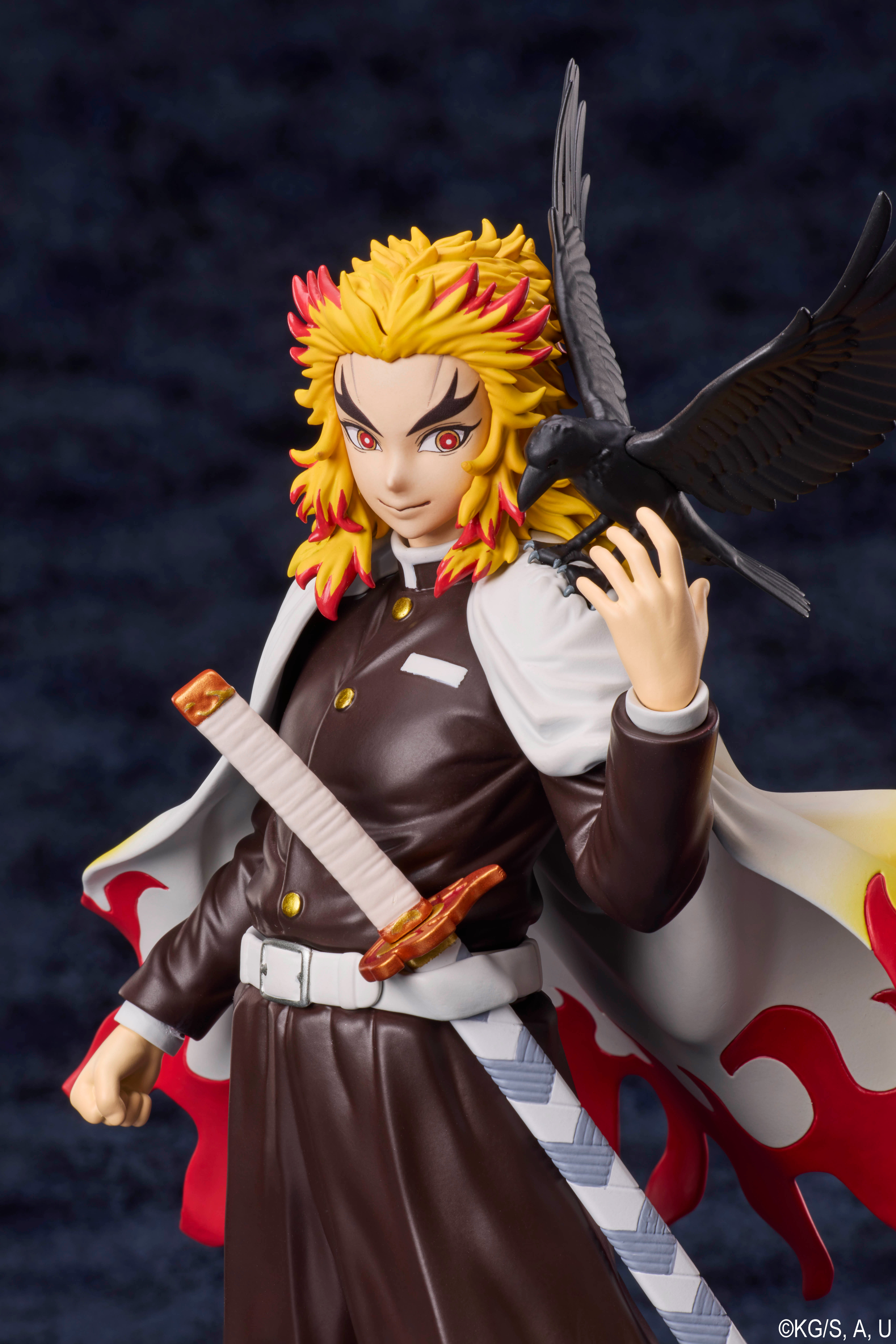 《鬼滅之刃》阿三哥、炎柱模型「再販售」！猗窩座附設「破壞殺・羅針」特別台座、大哥經典插畫笑顏一同回歸