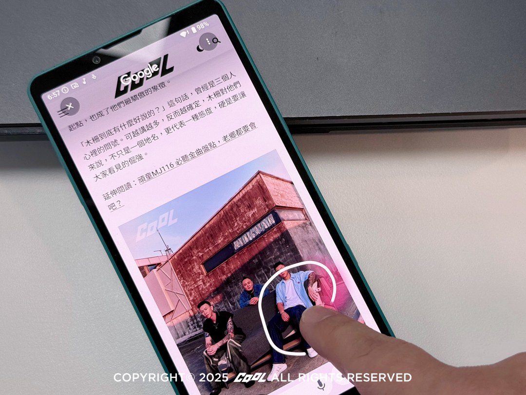 Xperia 10 VII 支援 Google Gemini 與 畫圈搜尋等 AI 功能