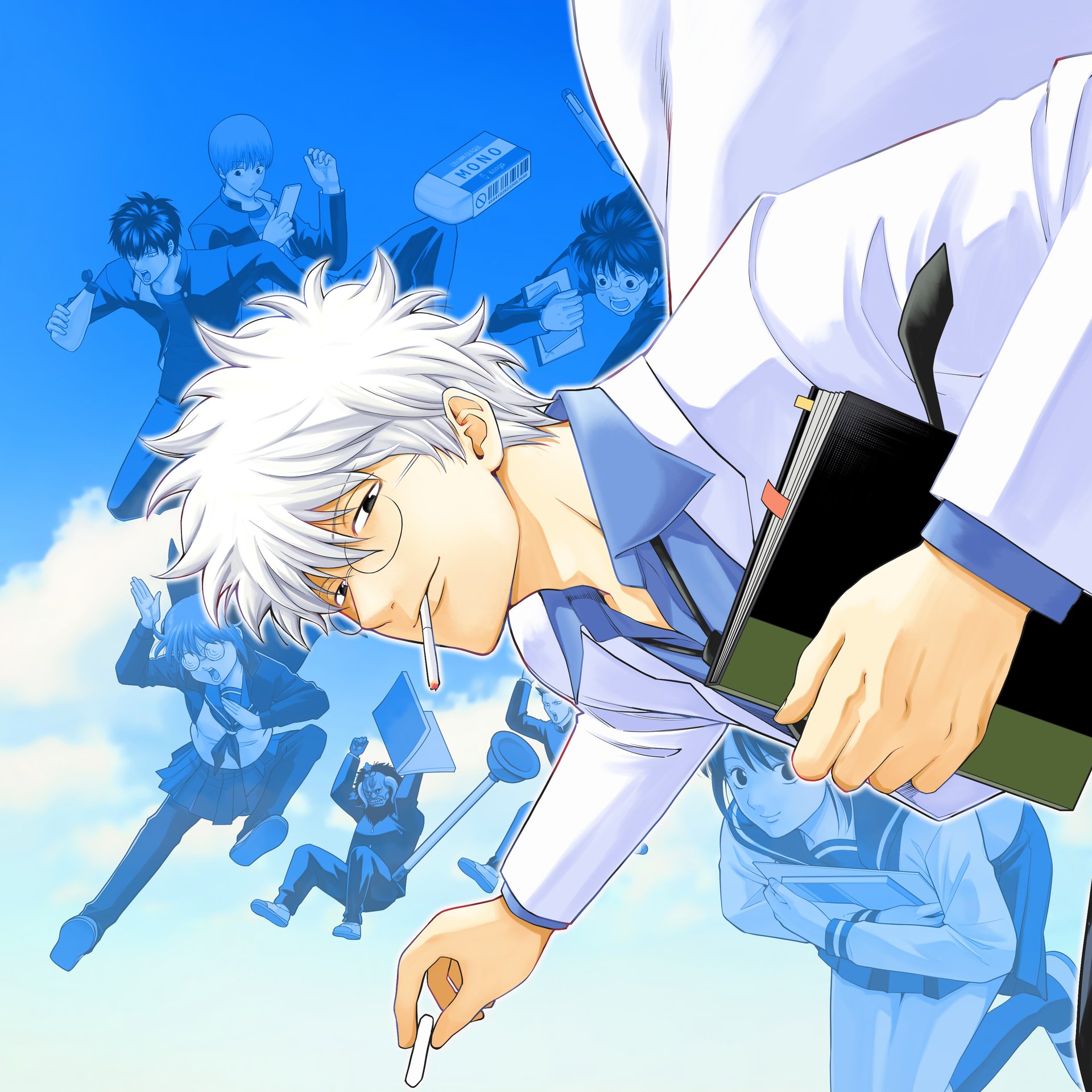 不只動畫！《銀魂 3年Z班銀八老師》垂直捲軸漫畫也將正式推出！