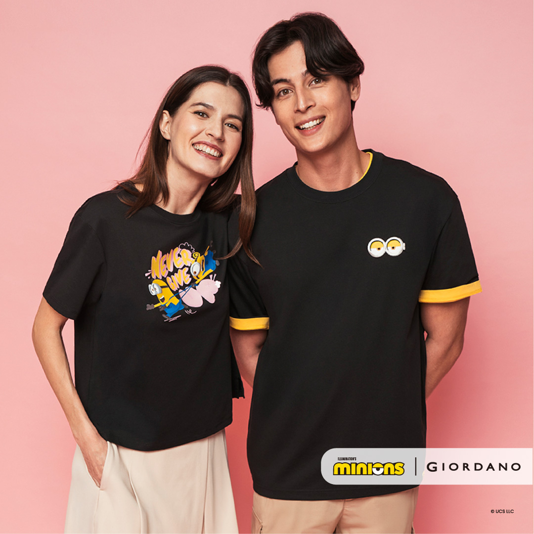 你所不知道的「小小兵」魔力！GIORDANO X Minions再掀萌力風潮 第二波聯名新品盛夏登場！