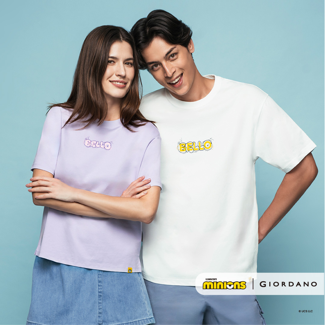 你所不知道的「小小兵」魔力！GIORDANO X Minions再掀萌力風潮 第二波聯名新品盛夏登場！