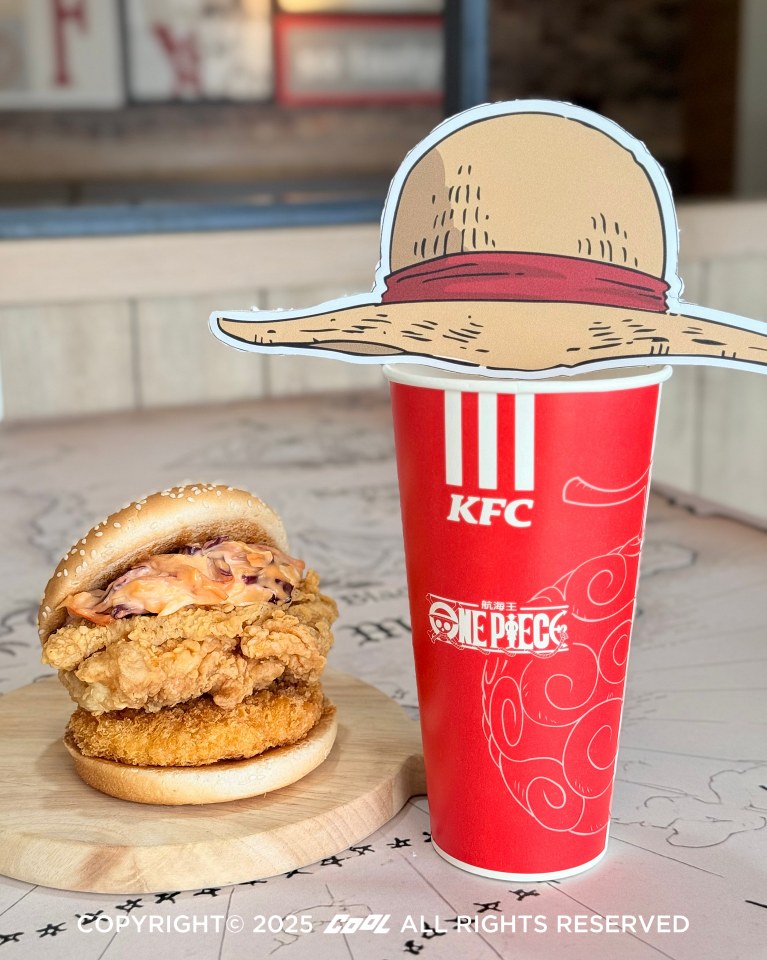 「惡魔果實」現身肯德基！肯德基 × 航海王咔啦海陸堡一口解鎖雙重超能力