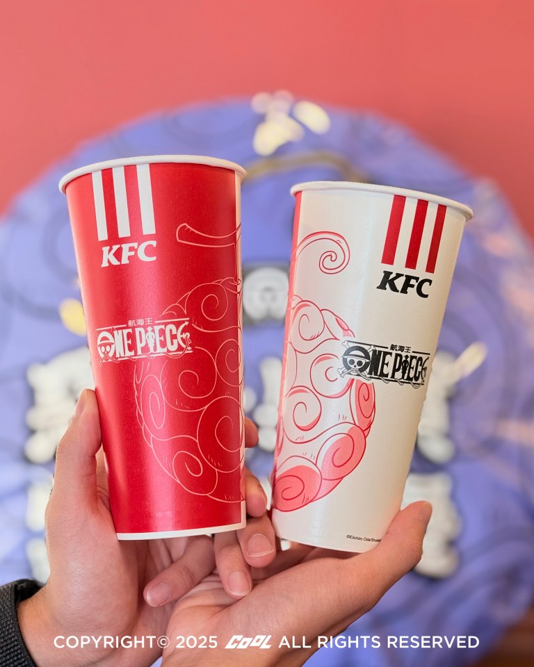 肯德基攜手航海王熱血啟航「惡魔果實咔啦海陸堡」霸氣來襲！