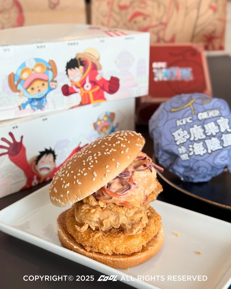 「惡魔果實」現身肯德基！肯德基 × 航海王咔啦海陸堡一口解鎖雙重超能力