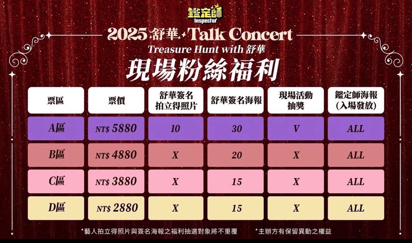 2025 舒華首場 Solo《鑑定師》演唱會來啦！少女時代孝淵、林柏宏確認出席！