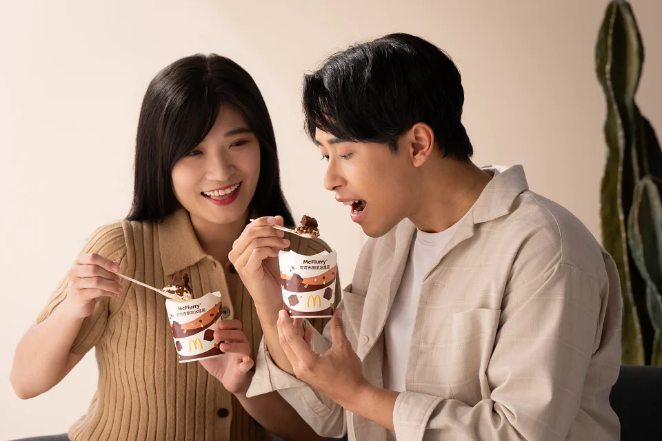 麥當勞可可布朗尼冰炫風