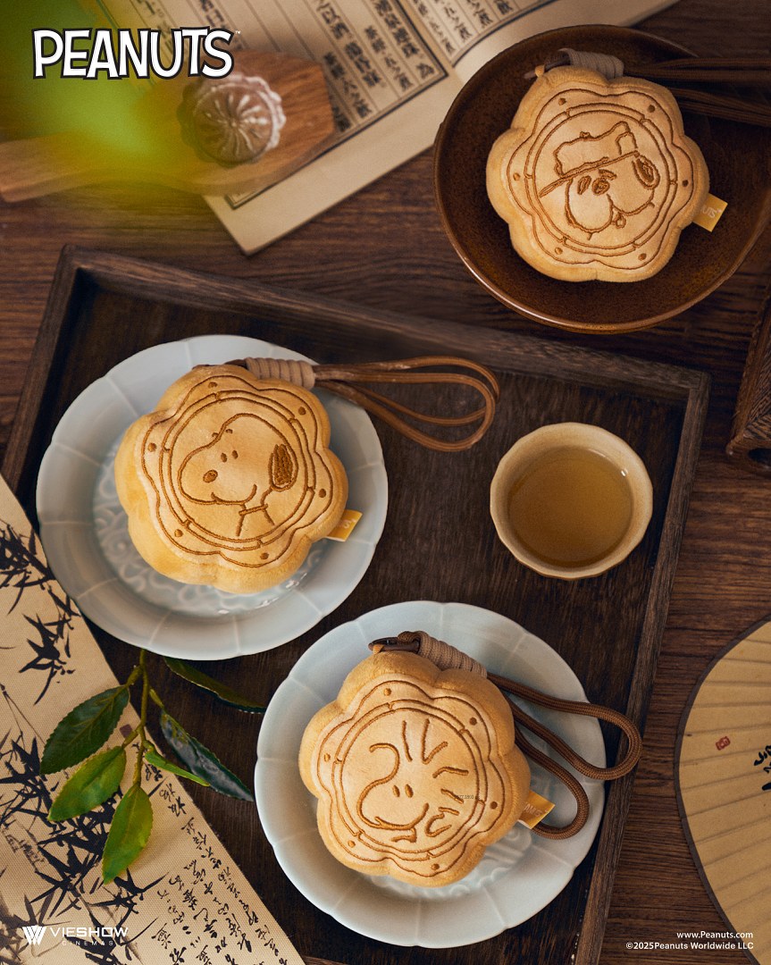 史努比化身今年最萌中秋月餅！威秀影城「史努餅」四大限定套餐療癒登場