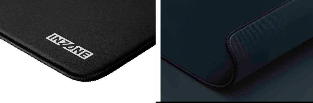 兩款滑鼠墊皆採用低邊緣與防磨損縫線設計，縫線低於表面的精緻設計不干擾操作，加上穩定抓力的防滑底部，為專業玩家量身打造更為流暢的使用體驗