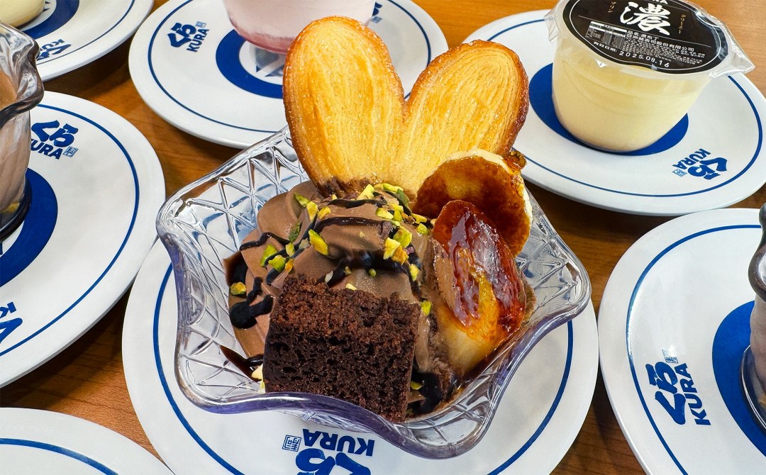 藏壽司 焦糖香蕉巧克力布朗尼聖代NT$90