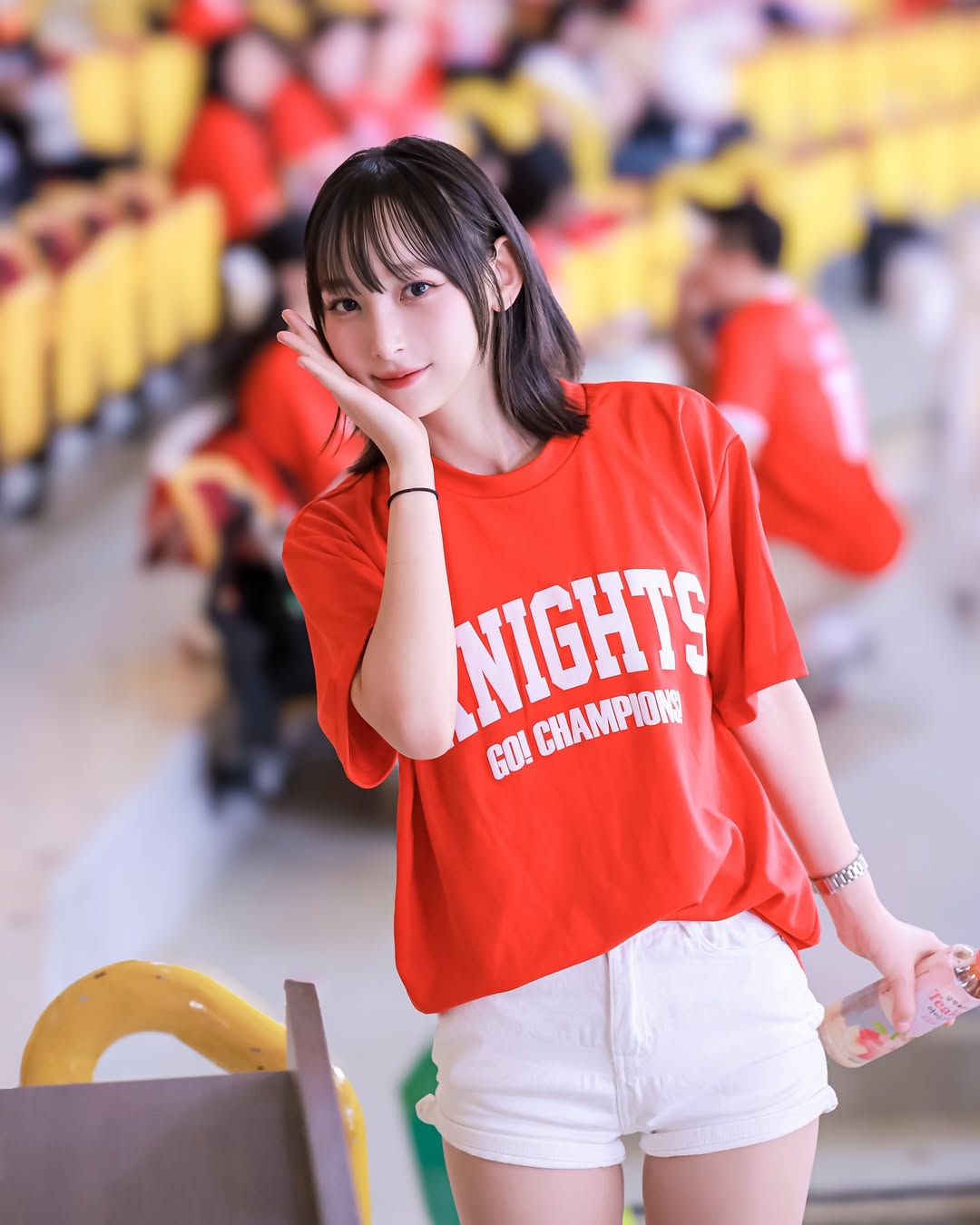 「啦啦隊 Winter」鄭熙靜「慕獅女孩」初登場！魔笛舞應援飄仙氣，金海莉讚聲：「真的很愛妳喔！」