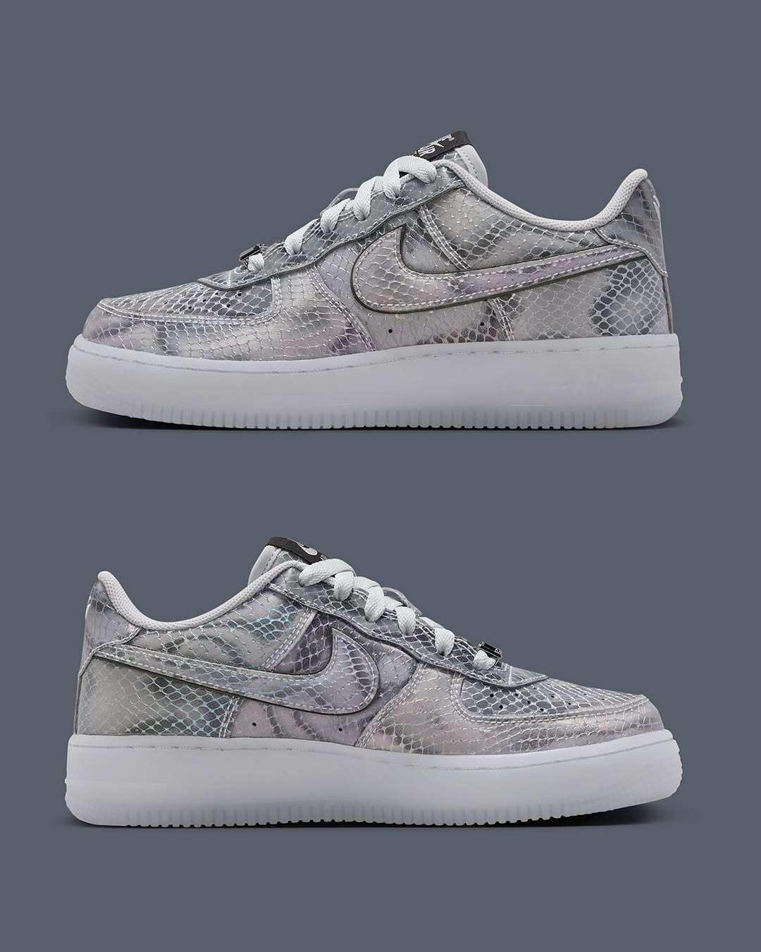 雷射電鍍銀注入蛇紋元素！Kobe x Nike Air Force 1 Low “Mamba Mentality” 明年登場