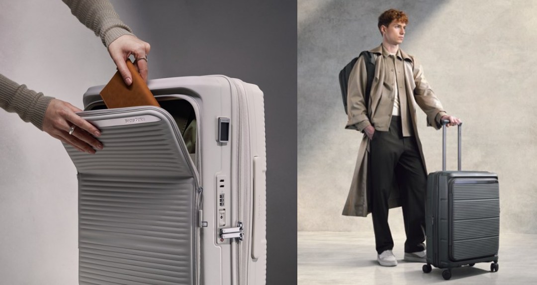 Samsonite Paralux™ 行李箱也要很型！4 大亮點進化「雙開口＋大容量＋細節滿點」