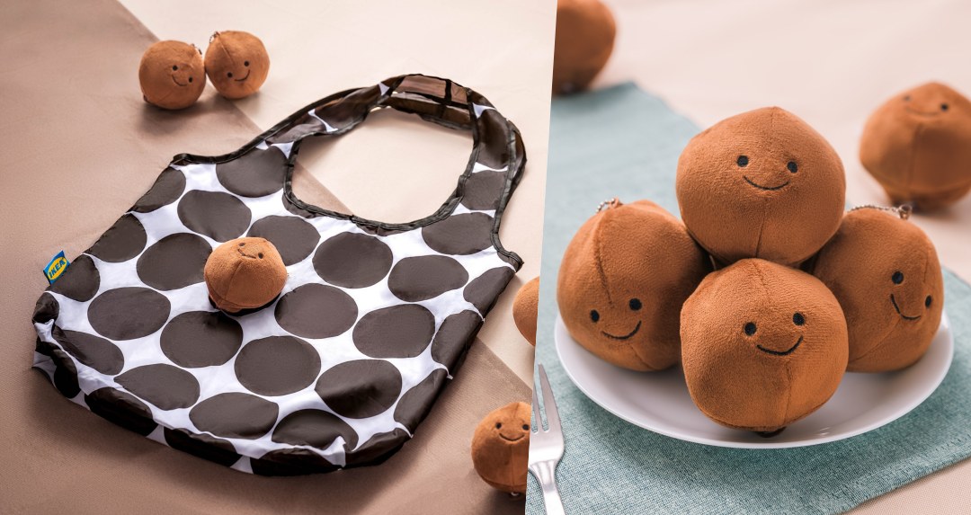 只送不賣！IKEA必吃瑞典肉丸化身「萌娃吊飾購物袋」限量快搶，再享300元抵用券