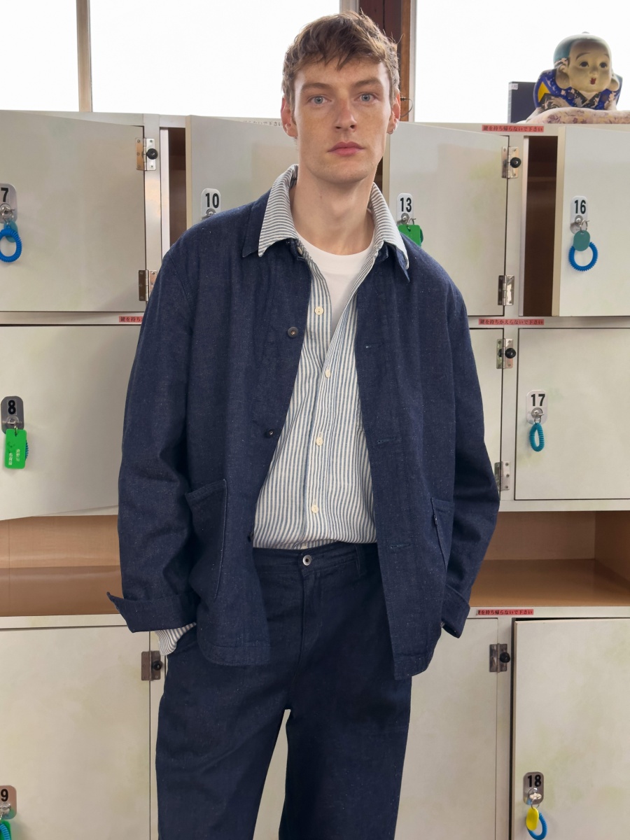 Levi’s®  Blue Tab™ 藍標支線秋冬季度登場！摩登湛藍輪廓，致敬日製工藝之美！