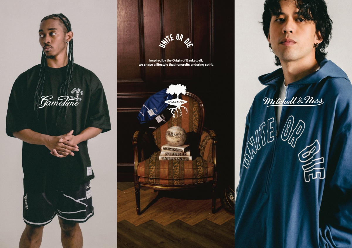 Mitchell & Ness x GAMETIME x Eagle Made  三方聯乘正式登場