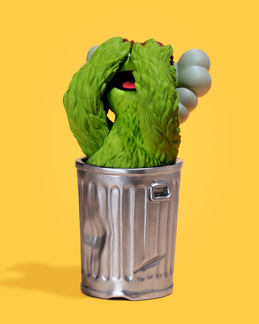 再次夢幻聯動！KAWS x《芝麻街》搪胶公仔系列發布