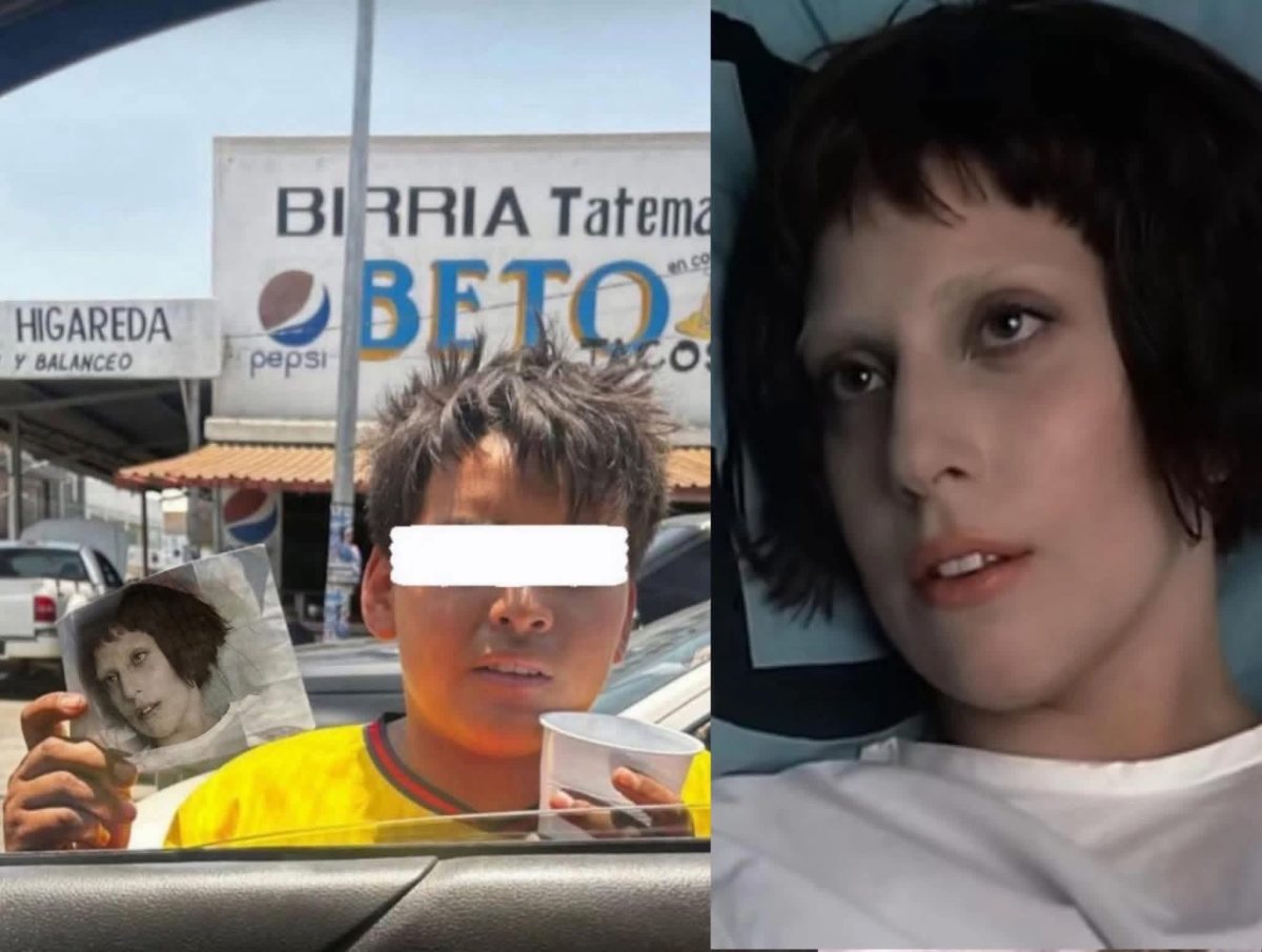 男童為「生病阿姨」走上街頭募款 眼尖網友發現照片是 Lady Gaga.....