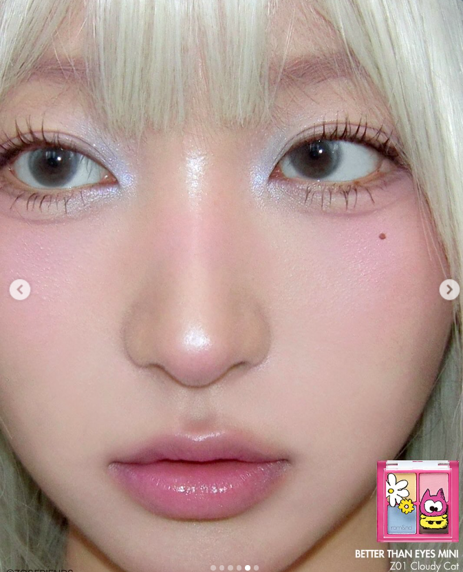 GD愛貓衝進彩妝圈！ZO&FRIENDS×rom&nd聯名超萌登場，眼影、唇彩...美妝控荷包已陣亡！