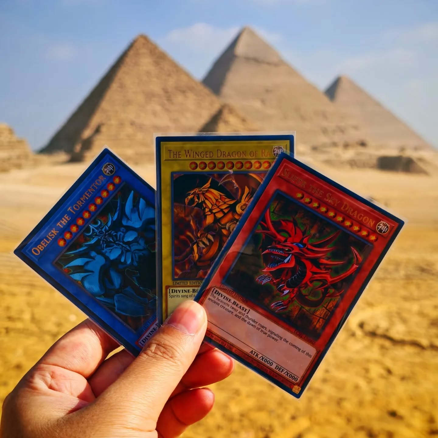 這才是真正的「決鬥者精神」！《遊戲王》狂粉到埃及實體召喚引熱議