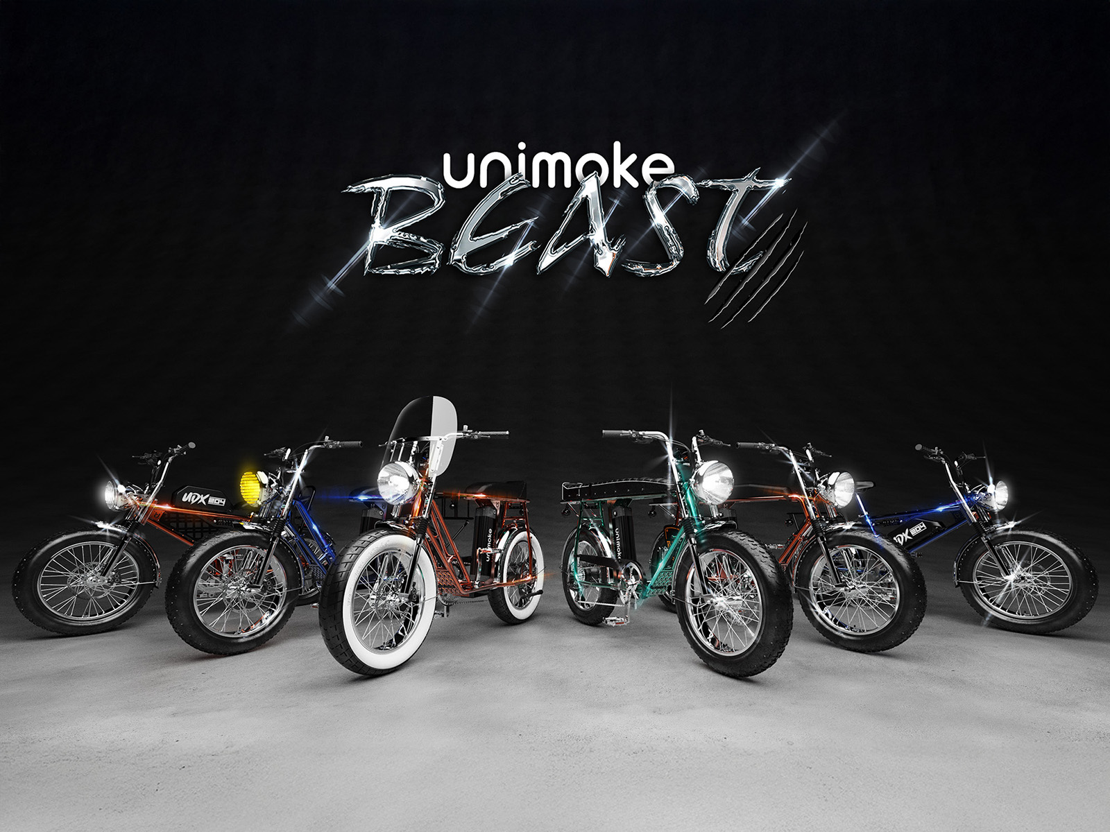 Urban Drivestyle 清漆獸新色登場！城市金屬猛獸電輔車：Unimoke BEAST 準備上街