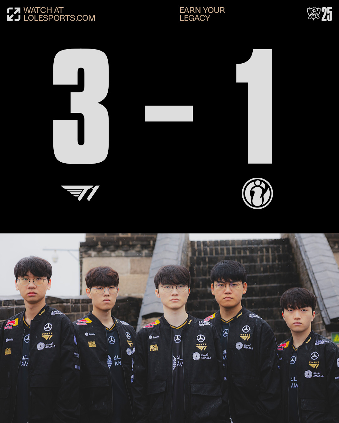 《英雄聯盟》S15 世界大賽，衛冕冠軍 T1 挺進瑞士輪！全神班 IG 遺憾落敗締造歷史成為第 17 強