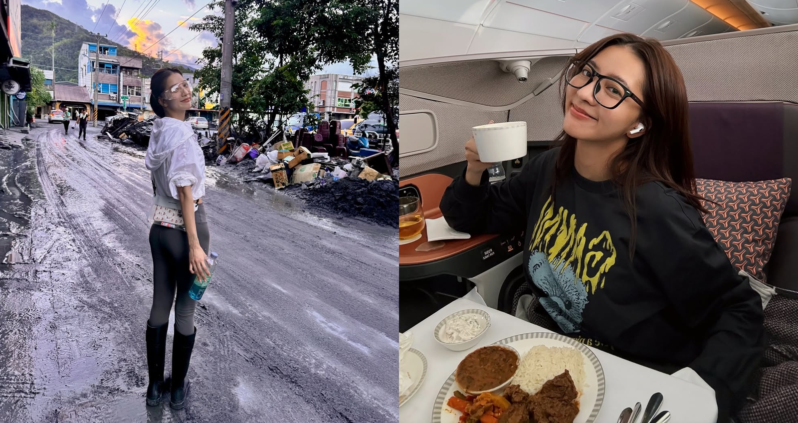 網紅妍安最近前進花蓮當鏟子超人，被網友批評超乾淨。（圖：IG）