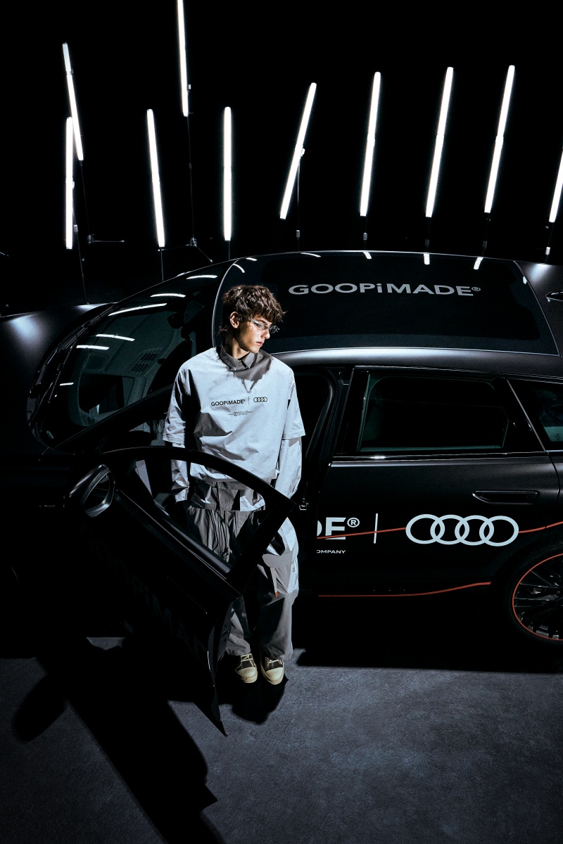GOOPiMADE 9 週攜手 Audi 打造大型聯乘企劃，創台灣服裝品牌首例！