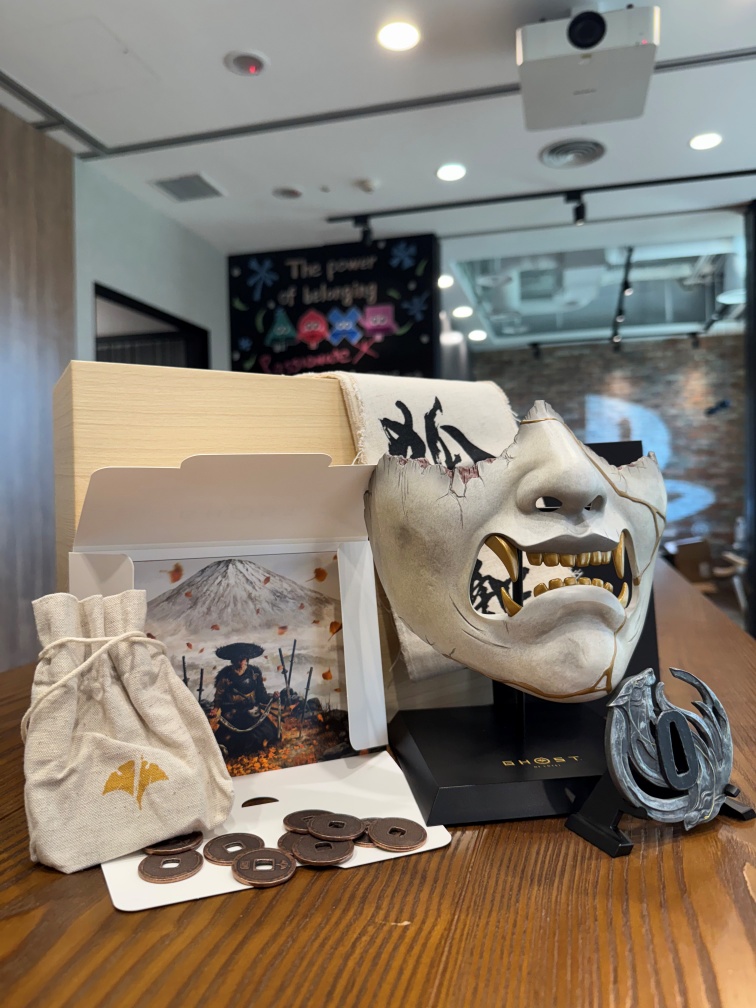 《羊蹄山戰鬼》收藏版開箱，戰鬼面具、武士刀鐔等實體周邊讓你彷彿置身於蝦夷地