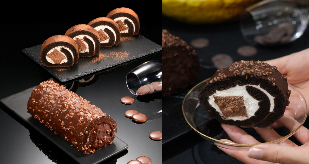 黑金級享受！亞尼克×Belcolade「厄瓜多爾黑巧克力生乳捲」濃郁又優雅的極致風味