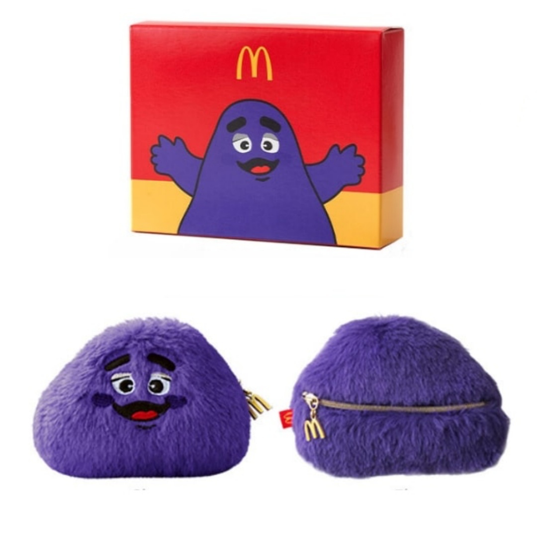 韓國麥當勞去年引發搶購潮的「奶昔大哥毛毛包」，如今台灣麥當勞官方證實，將於11月下旬登台。