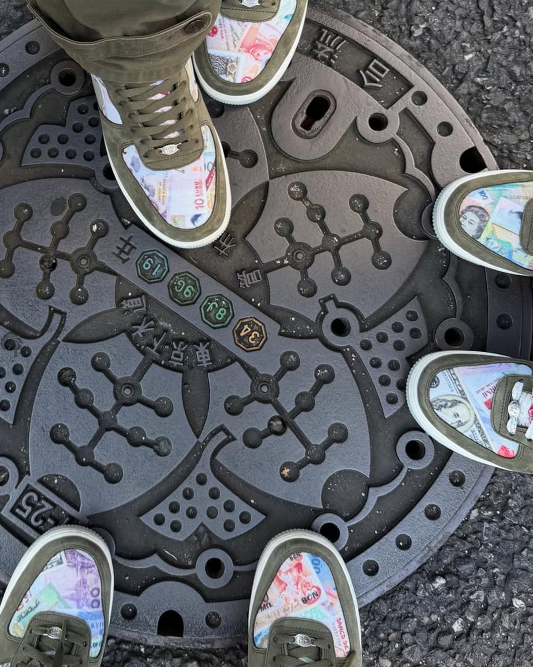 細節超頂！全球「限量 70 雙」的 Futura x Nike Air Force 1 聯名新作曝光