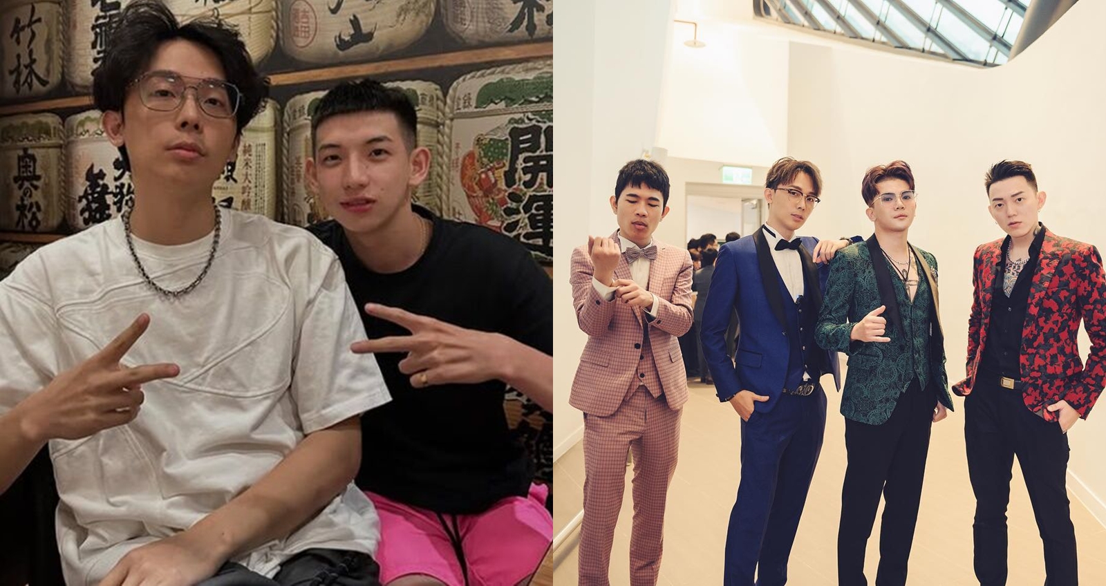 網紅團體「反骨男孩」全員解約，酷炫也證實公司已與所有藝人解除合約。（圖：IG）