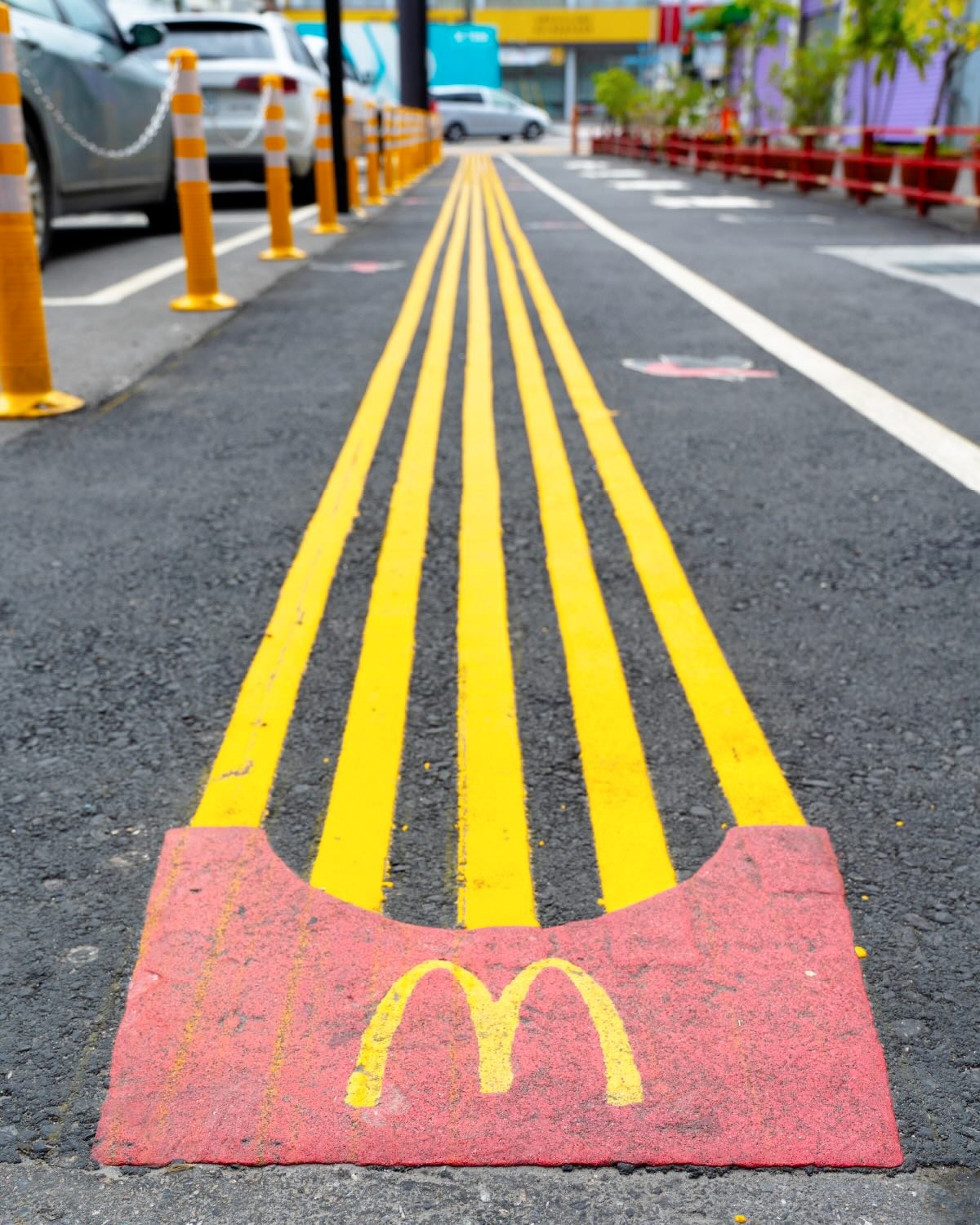 花蓮吉安麥當勞 薯條大道 打卡新熱點