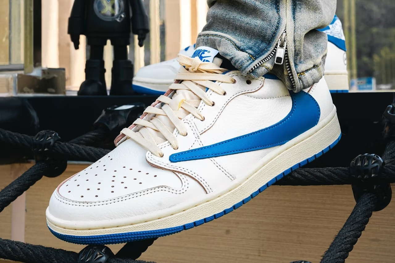 11月球鞋推薦 Travis Scott x fragment design x Air Jordan 1 Low OG