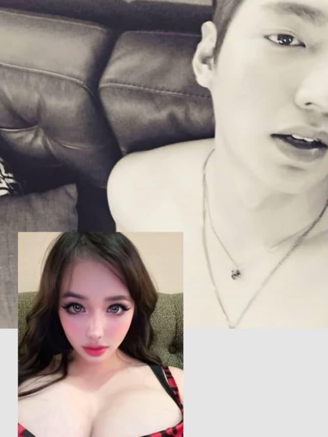 2NE1 朴春 IG 突傳李敏鎬半裸合成照掀起討論。(圖:IG)