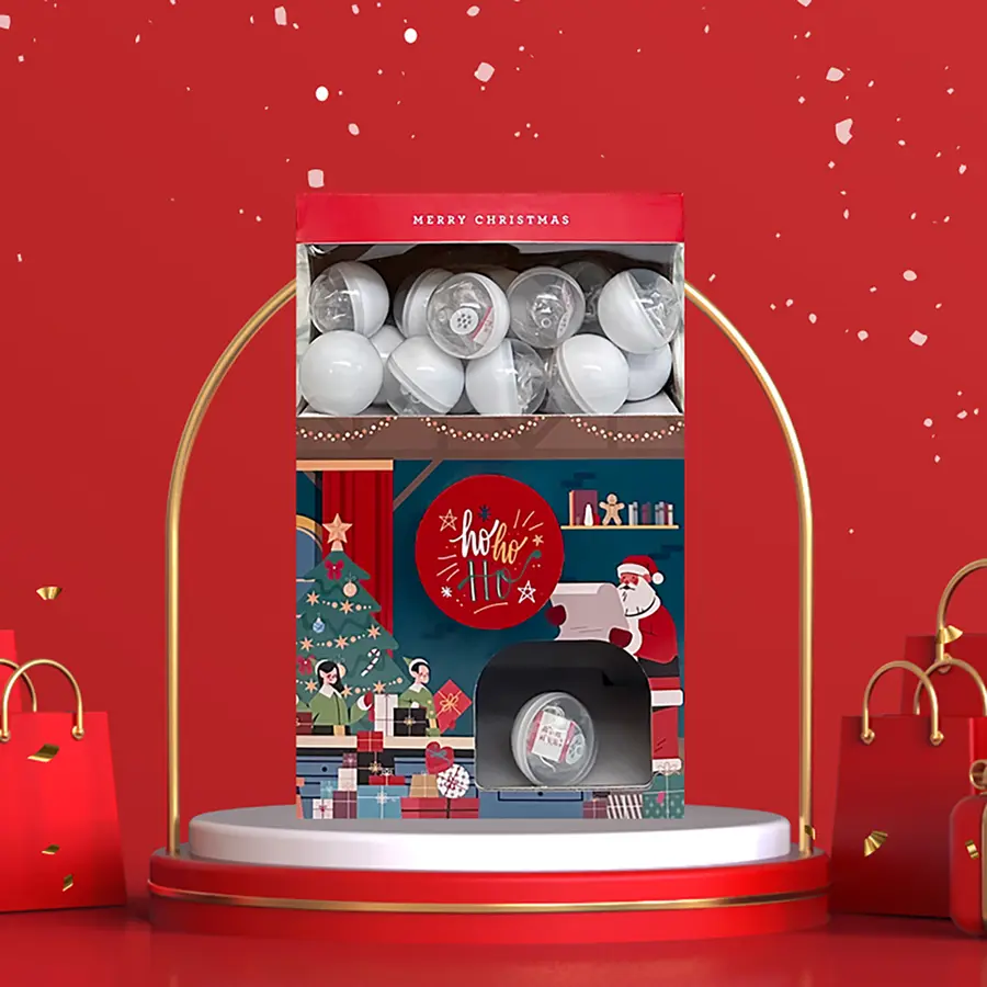 交換禮物 森小姐的茶店耶誕限定版茶球扭蛋機禮盒｜2025 誠品禮物節