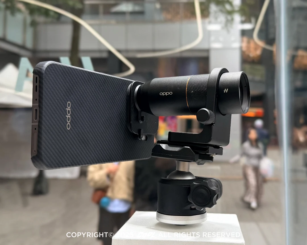 加上專業增距鏡，遠到不行的城市細節，Find X9 Pro 也能像「拉近距離」般呈現
