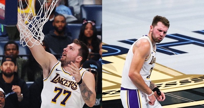 休戰三場後重返球場的 Luka Doncic 再度上演驚世之作。週五晚間，他在曼菲斯狂轟44分、12籃板、6助攻，率領洛杉磯湖人以 117：112 逆轉擊敗灰熊，為球隊在 NBA季中錦標賽（NBA Cup）小組賽開出紅盤。