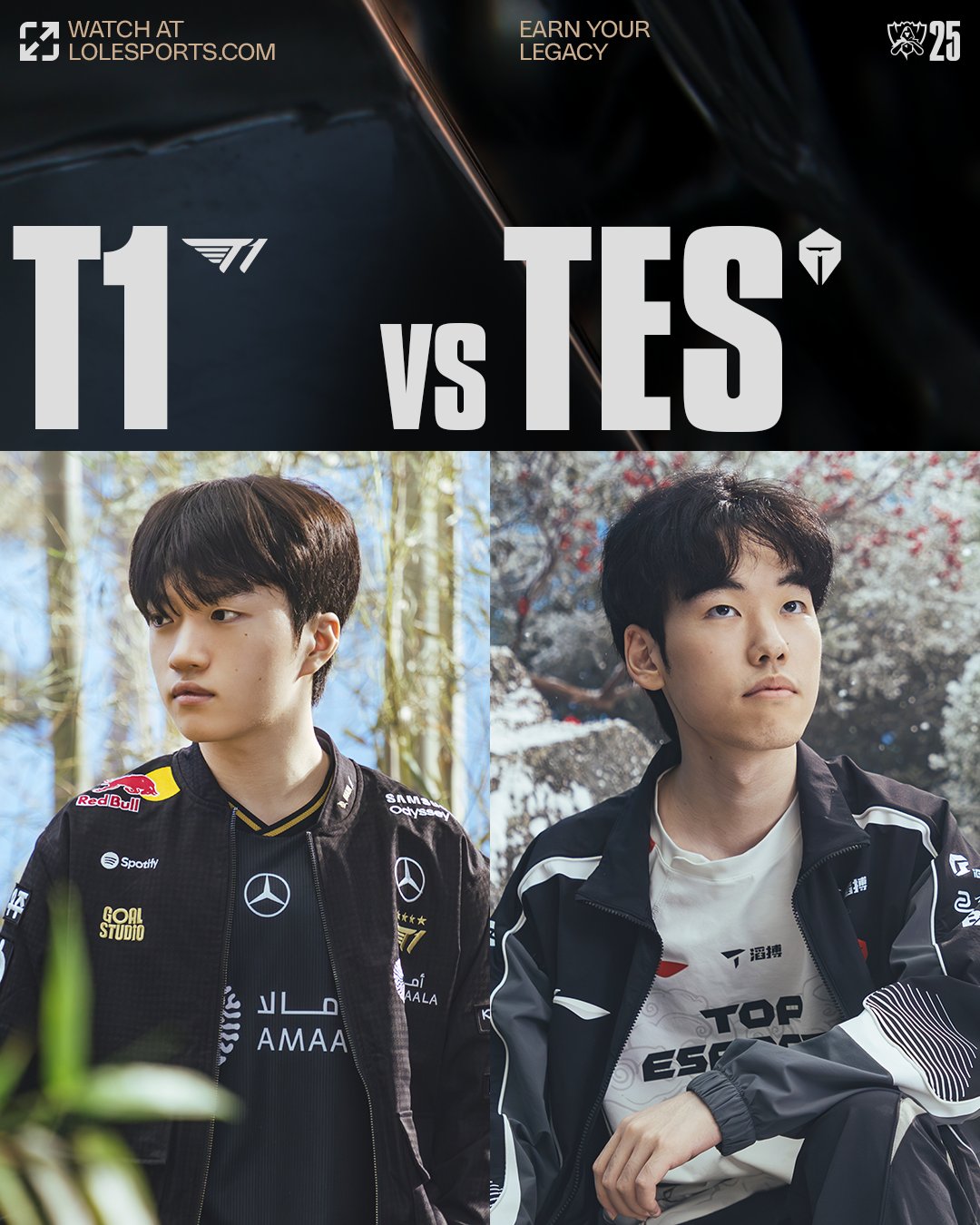 《英雄聯盟》S15 世界大賽，T1 3 比 0 速通 TES，連續四年前往冠亞賽