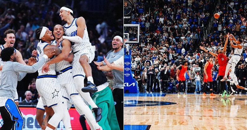 奧蘭多魔術後衛Desmond Bane在本季寫下驚天一筆——一記壓哨絕殺三分球！週一對波特蘭拓荒者的比賽中，當全場比數戰成112平，時間僅剩不到兩秒，魔術隊由Franz Wagner發邊線球，Bane接球起跳，在蜂鳴器響起瞬間命中制勝三分，全場瞬間沸騰。