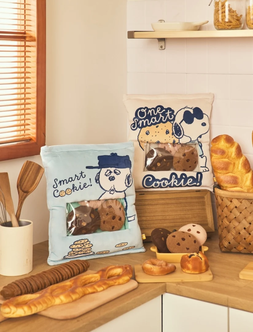 史努比餅乾袋造型抱枕